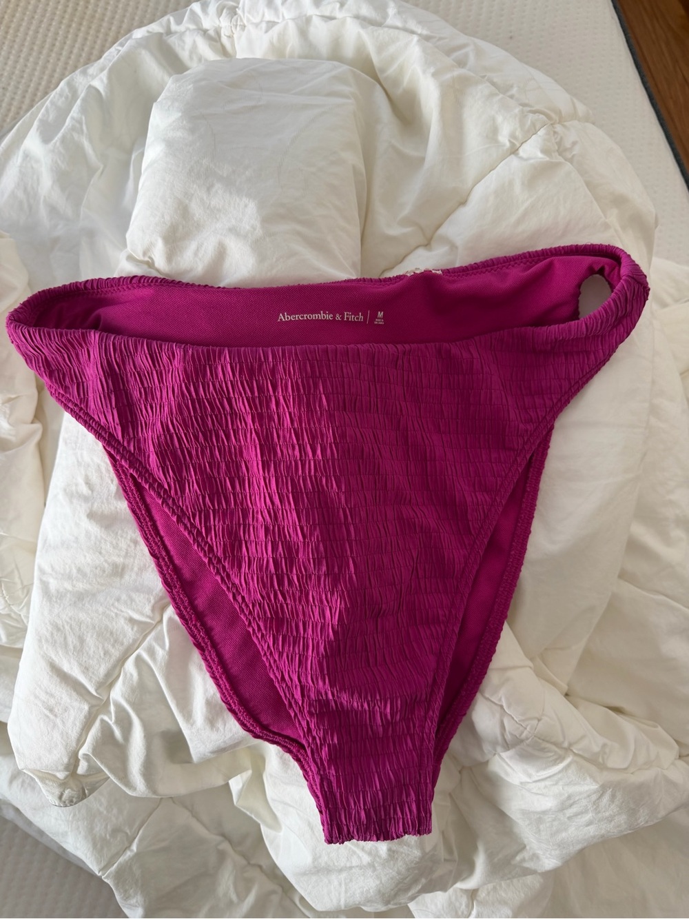 Abercrombie & Fitch Magenta High-Cut Bottoms